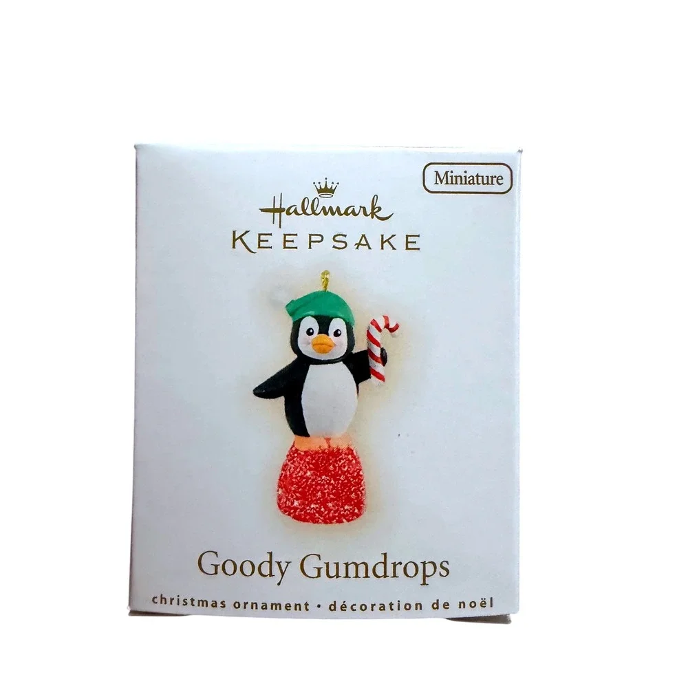 Hallmark Keepsake 2009 Goody Gumdrops Miniature Penguin Christmas Ornament